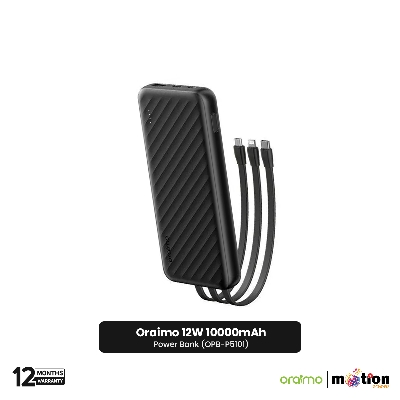 Picture of Oraimo 12W 10000mAh Power Bank (OPB-P5101) - Black