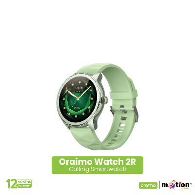 Picture of Oraimo Watch 2R 1.39" TFT Display With Bluetooth Calling Smart Watch (OSW-30) - Black