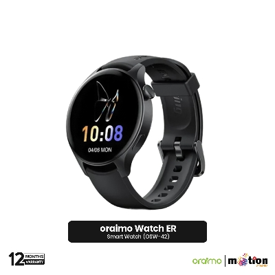 Picture of Oraimo Watch ER 1.43” AMOLED IP68 Smart Watch (OSW-42) - Black