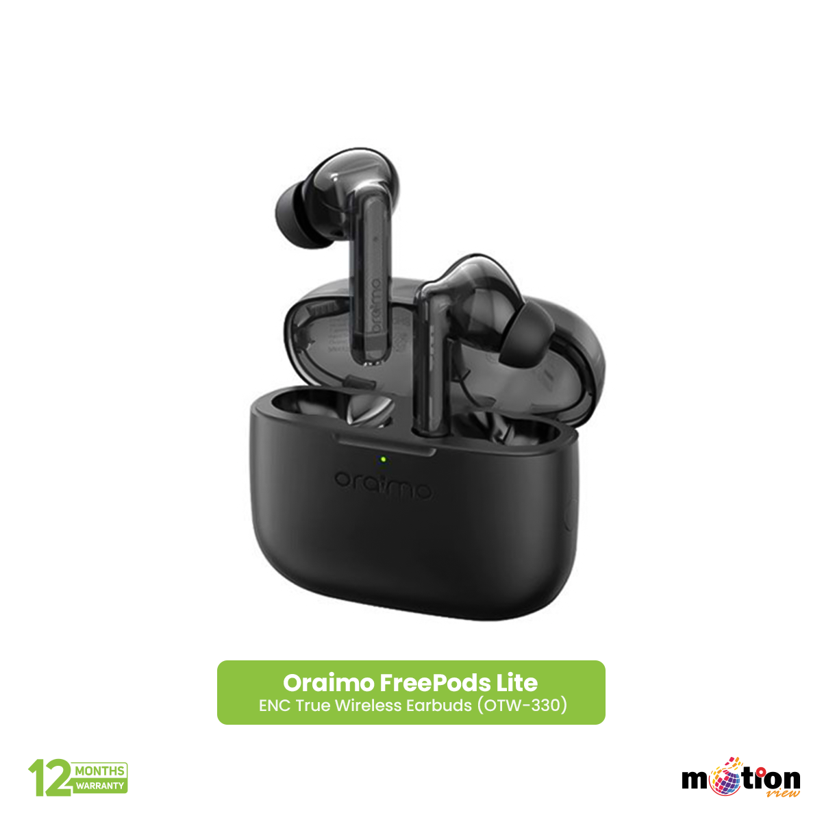 Picture of Oraimo FreePods Lite ENC True Wireless Earbuds (OTW-330)