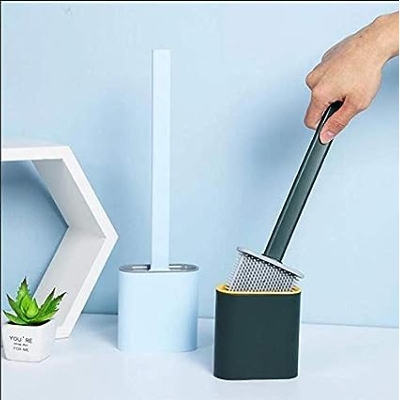 Picture of Silicone Toilet Brush with Holder Set
