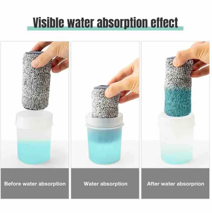 Picture of Microfiber Flat Mop Refill 1 PCS, 13X4.5 Inch Flat Mop Replacement Pad