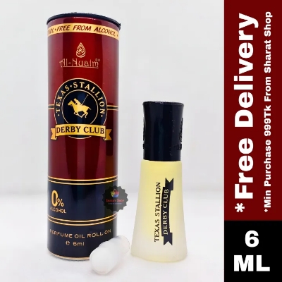 Picture of Al Nuaim Derby Club Roll On Attar Long Lasting Fragrance Perfume Oil - 6ml