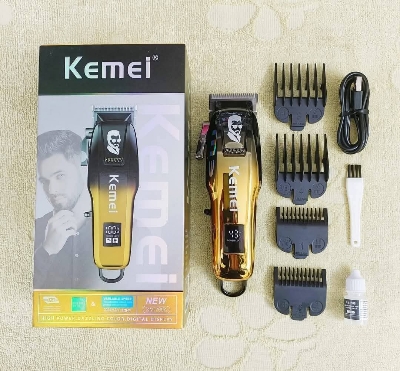 Picture of Kemei Pro Electric Hair Clipper Km-709A Rechargeable Hair Cutter
