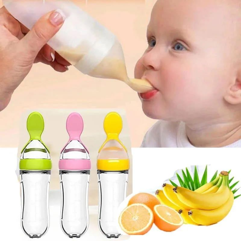 Picture of Silicone spoon feeder for baby 1pcs