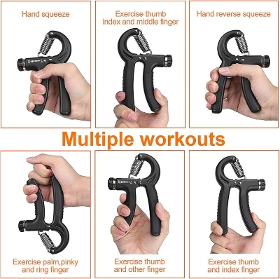 Picture of Hand gripper, hand gripper 60kg, hand gripper adjustable, hand gripper adjustable 60 kg, hand gripper for gym, hand gripper for exercise