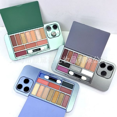 Picture of iphone Shaped Eyeshadow Palette with Mirror Back,