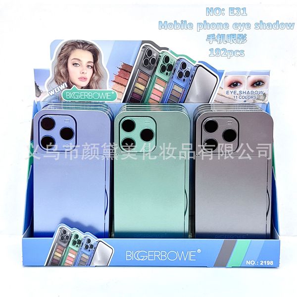 Picture of iphone Shaped Eyeshadow Palette with Mirror Back,