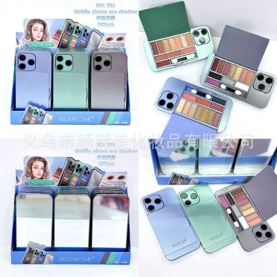 Picture of iphone Shaped Eyeshadow Palette with Mirror Back,