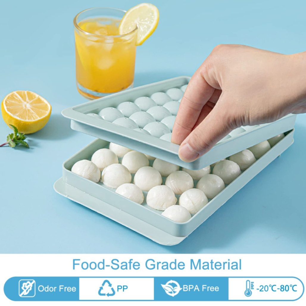 Picture of 33 Ice ball maker mold, Ice ball maker Cube Tray, Ice Cube Tray Balls