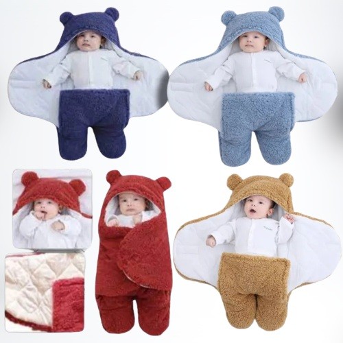 Picture of Newborn Baby blankets and winter protection Sleeping bag, Baby Crib Bedding, Baby Romper