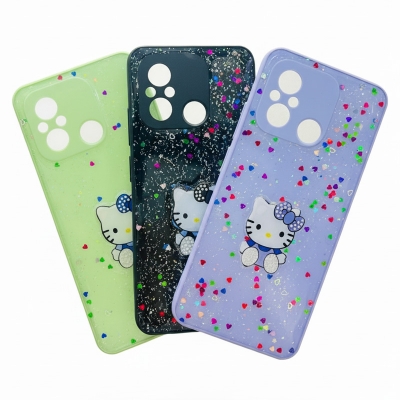 Picture of Ladies Cover For Vivo Y15S With 3D Stone Butterfly & Glitter Case For Vivo Y15S Back Cover - মোবাইল ফোন - Phone