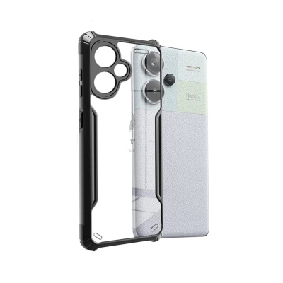 Picture of For Xiaomi Redmi Note 13 Pro+ 5G Edge-Reinforced Shockproof Cushion Back Clear Hybrid Transparent Hard Cover Casing
