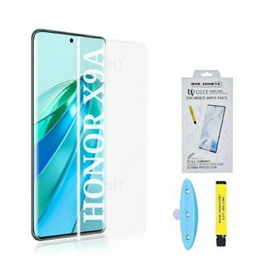 Picture of Premium Scratch Resistant Real Tempered Glass UV Screen Protector For Honor X9a