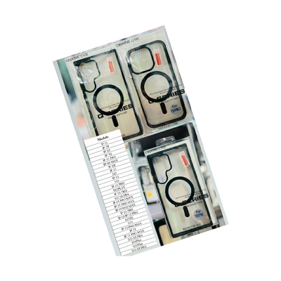 Picture of Magsafe Magnetic Clear Case for iPhone Models Shockproof Back Cover - Durable and Very Reliable - iPhone 14