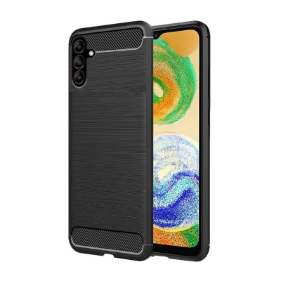 Picture of For Samsung Galaxy A13 5G Silicone Back Cover With Carbon Fiber Texture (Back Case Cover For Smartphone)