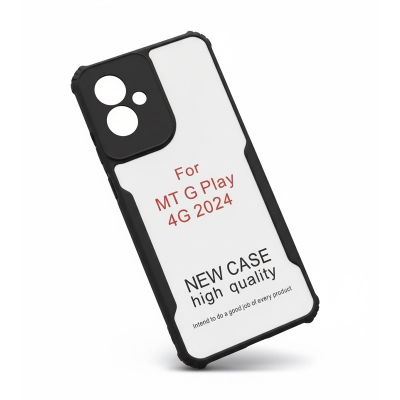 Picture of For Motorola Moto G Play (2024) Back Case Transparent Xundd Protective Camera Bump Protection Mobile Phone Back Cover