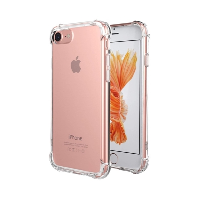 Picture of For "Apple iPhone 7, 8, SE 2020" Air Corner Bumper Anti-Scratch Soft Silicon Transparent Mobile Back Cover
