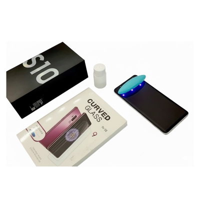 Picture of samsung galaxy S10 plus One Minute Full Curved UV Glue Screen Protector
