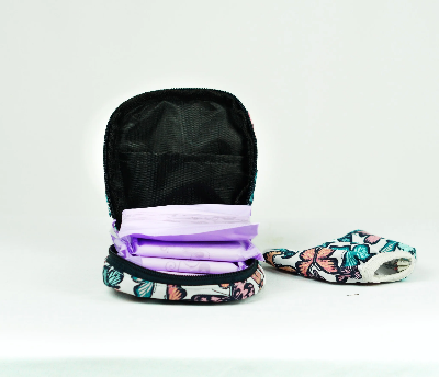 Picture of Snow Leopard Sanitary Napkin Pouch