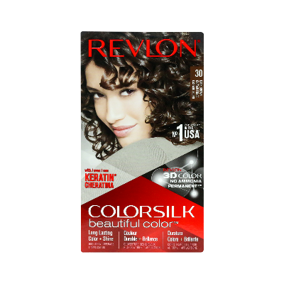 Picture of Revlon Colorsilk Beautiful Hair Color - 30 Dark Brown