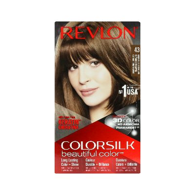 Picture of Revlon Colorsilk Beautiful Hair Color - 43 Medium Golden Brown