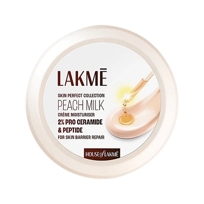 Picture of Lakme Peach Milk 2% Pro Ceramide & Peptide Creme 50g