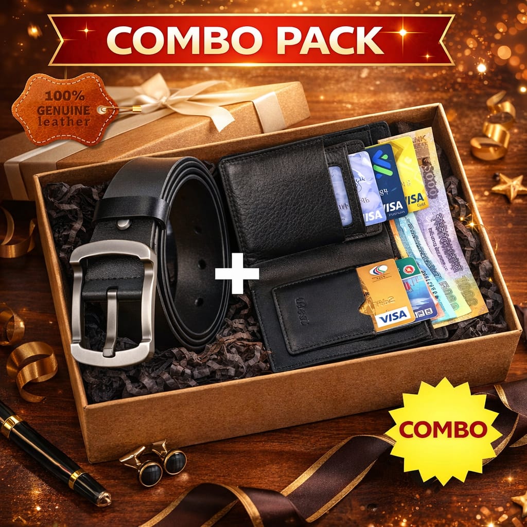 Picture of Incredible Style & Premium Quality Leather Combo PackA perfect blend of style and responsibility