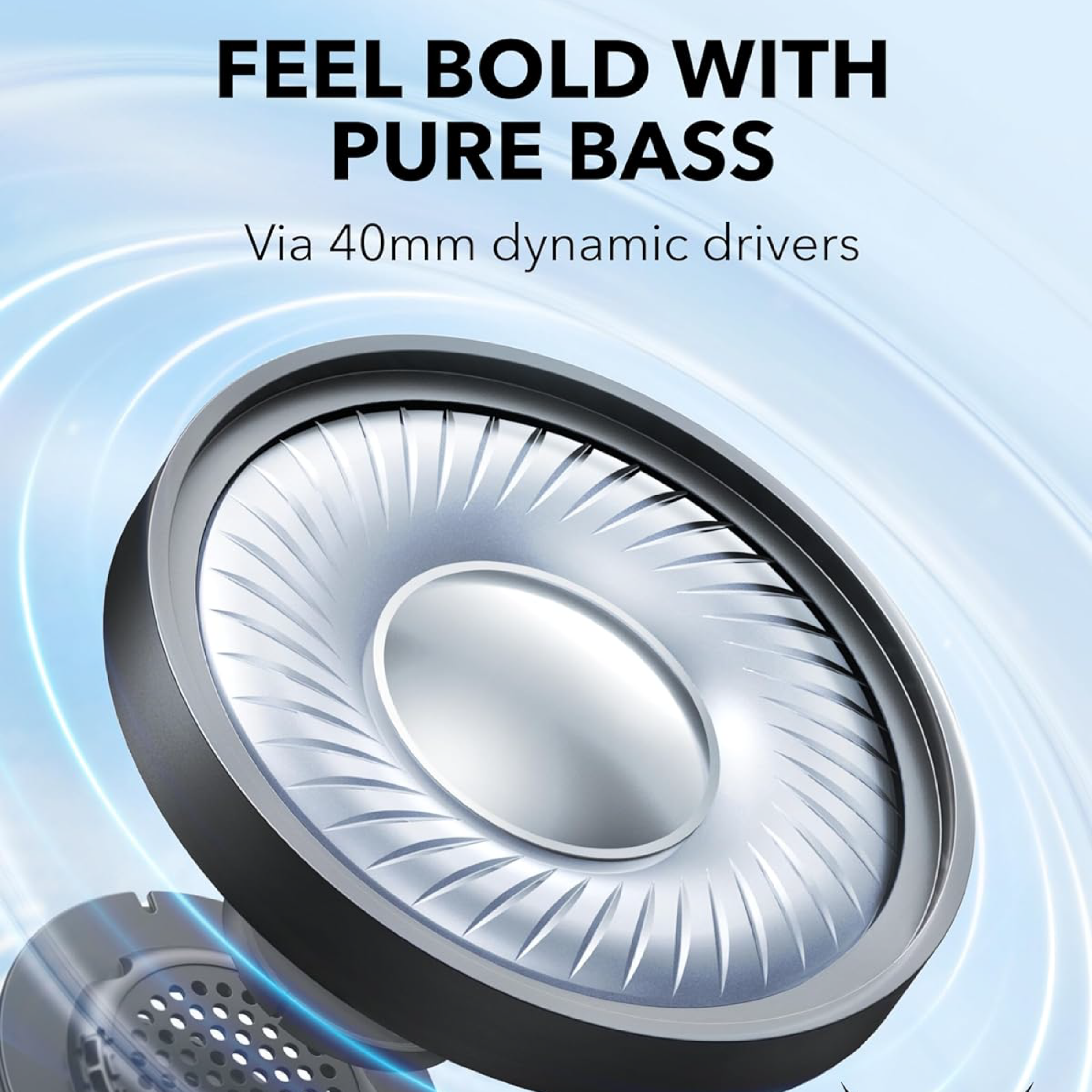 Picture of Anker Soundcore H30i Over Ear Ture Wireless Headphones With 40H Playtime, Hi-Res Audio, Noise Cancelling