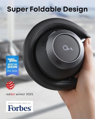 Picture of Anker Soundcore Space One Pro Advanced Over-Ear Headphones with Adaptive ANC, HearID 2.0 & Hi-Res LDAC Audio