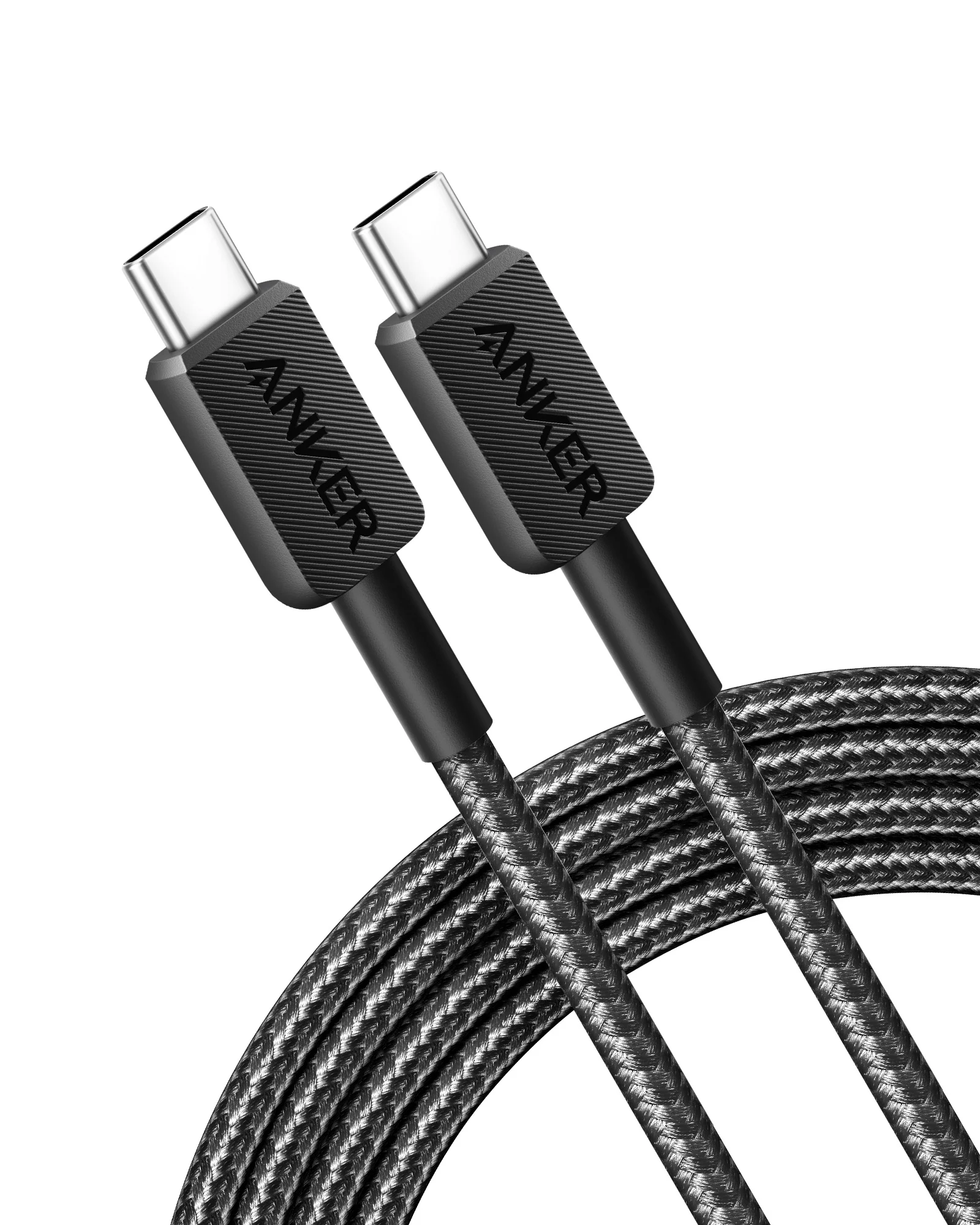 Picture of Anker 322 USB-C To USB-C Fast Charging Cable (3ft) With Durable & High-Speed Charging For Phones, Tablets & Others