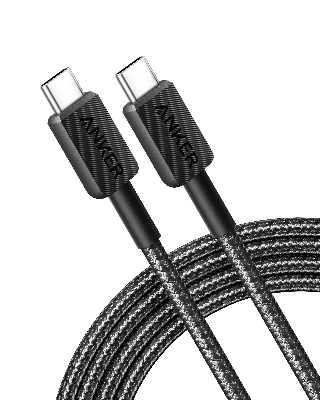 Picture of Anker 322 USB-C To USB-C Fast Charging Cable (3ft) With Durable & High-Speed Charging For Phones, Tablets & Others