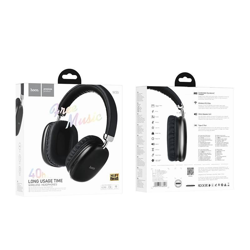 Picture of Hoco W35 Wireless Bluetooth Headphone