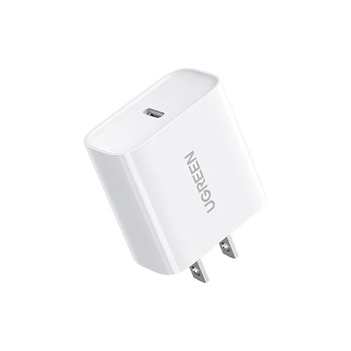 Picture of UGREEN CD137 (60449) PD 20W Fast Charging Power Adapter - White (Cable Not Included)