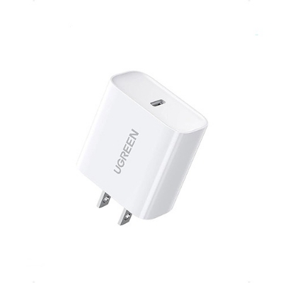 Picture of UGREEN CD137 (60449) PD 20W Fast Charging Power Adapter - White (Cable Not Included)