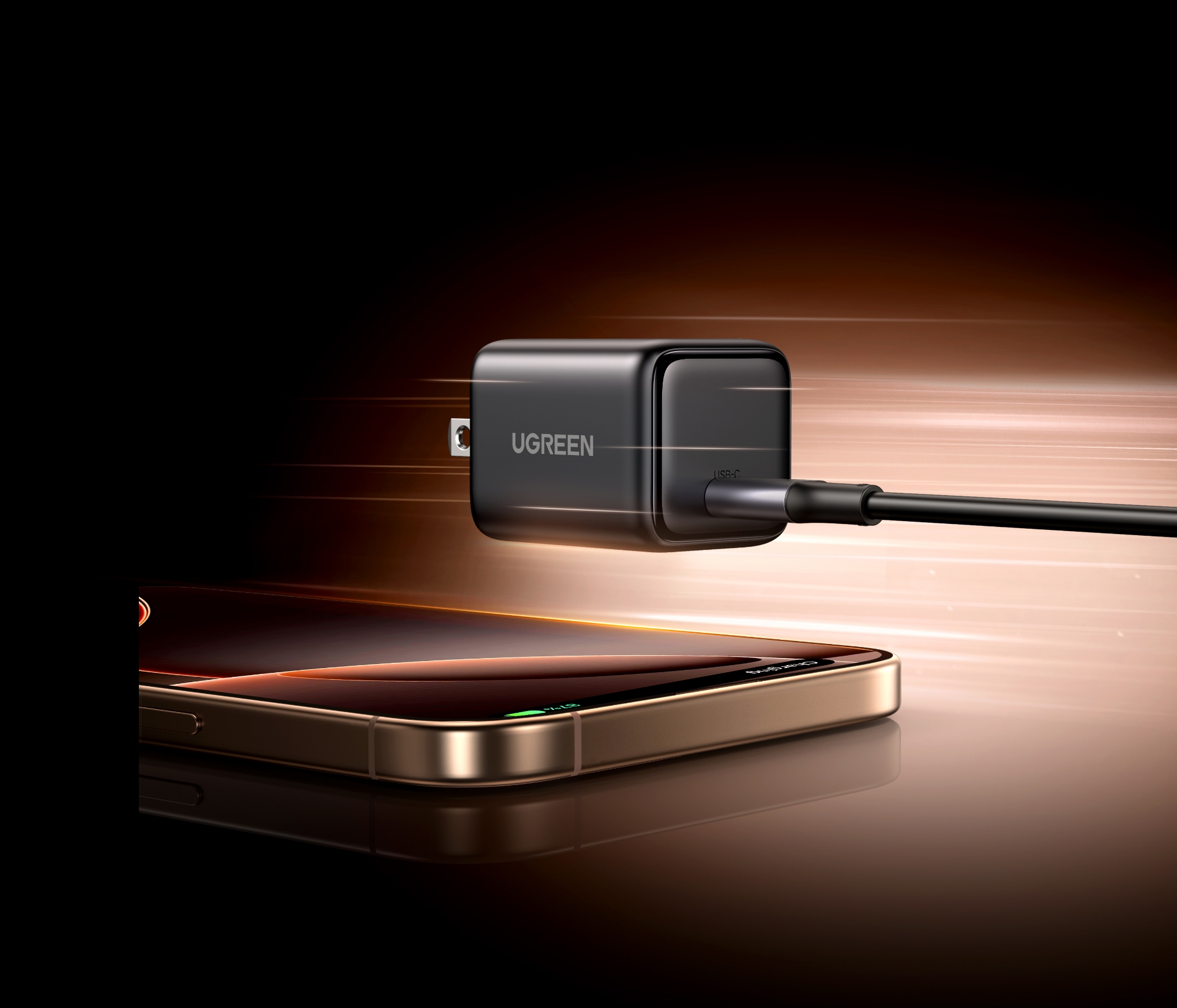 Picture of UGREEN X513 (55530) 30W USB-C GaN Fast Charger (US Pin)