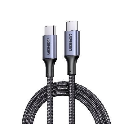 Picture of UGREEN US316 (70427) USB-C to USB-C PD 5A Max 100W Braided Fast Charging Cable 1M