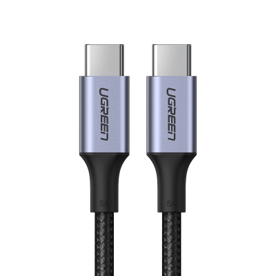 Picture of UGREEN US316 (70427) USB-C to USB-C PD 5A Max 100W Braided Fast Charging Cable 1M