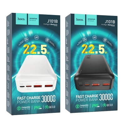 Picture of Hoco J101B Astute 22.5W fully compatible power bank(30000mAh)