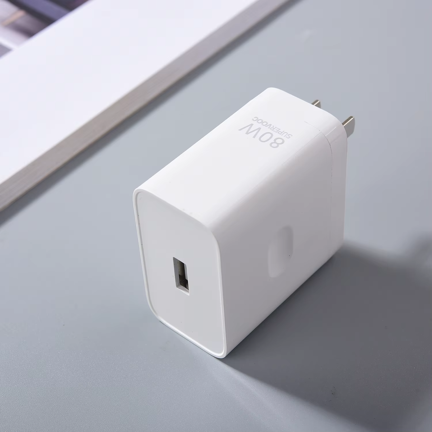 Picture of OnePlus Supervooc 80W Power Adapter (US Pin) White (Cable Not Included)