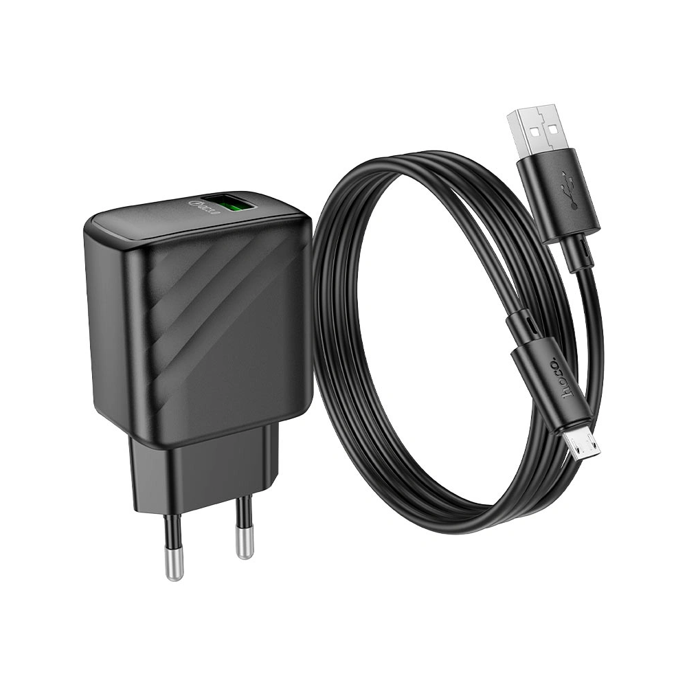Picture of Hoco CS21A Rich Single Port ǪC3.0 Charger(EU)