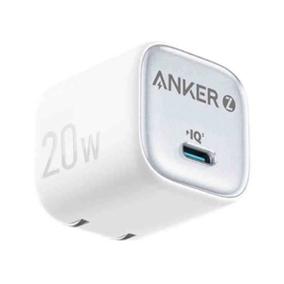 Picture of Anker Zolo 20W USB-C Fast Charger (PD 3.0) Compact Design, Safe Rapid Charging for iPhone, Android & More