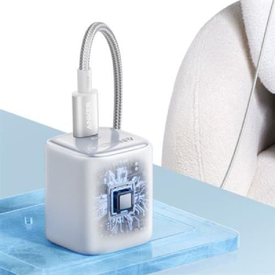 Picture of Anker Zolo 20W USB-C Fast Charger (PD 3.0) Compact Design, Safe Rapid Charging for iPhone, Android & More