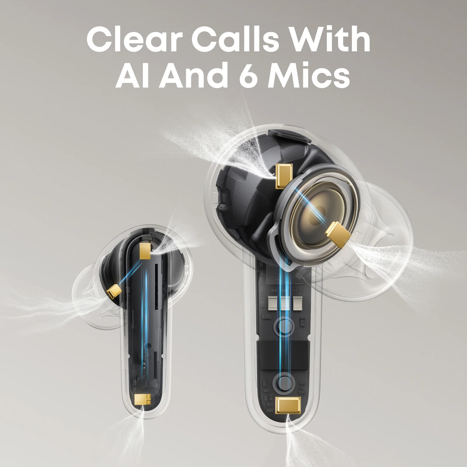 Picture of Anker Soundcore P41i True Wireless Noise Cancelling Earbuds With  Hybrid ANC, Clear Calls Also AI, Deep Bass and Up to 12H Playtime