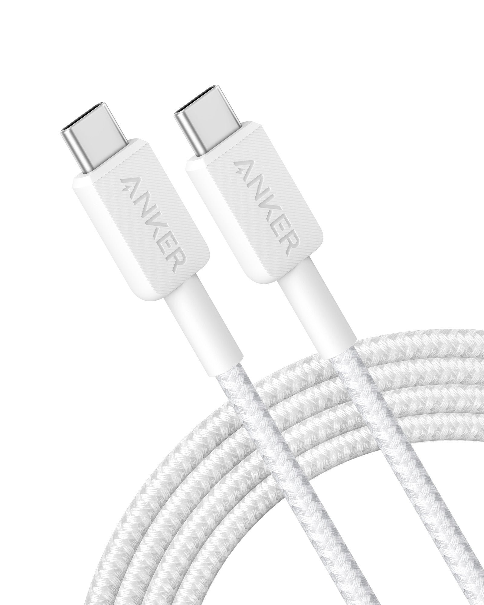 Picture of Anker 322 USB-C to USB-C Fast Charging Braided Cable (6ft)
