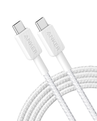 Picture of Anker 322 USB-C to USB-C Fast Charging Braided Cable (6ft)