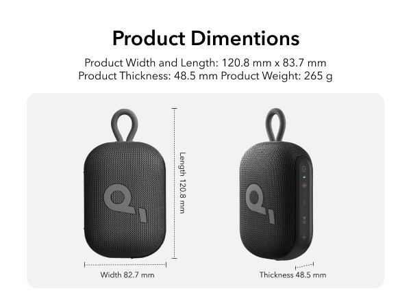 Picture of Anker Soundcore Select 4 Go – Portable Bluetooth Speaker with Powerful Sound, Deep Bass, and Extended Playtime