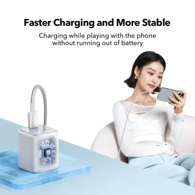 Picture of Anker Zolo 30W Compact GaN Adapter with PowerIQ 3.0 USB-C Fast Charger