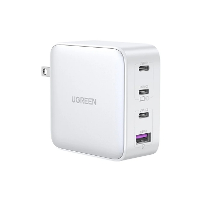 Picture of UGREEN 15336 Nexode 100W 4-Port PD GaN Fast Charger (US Plug, White) – CD226.