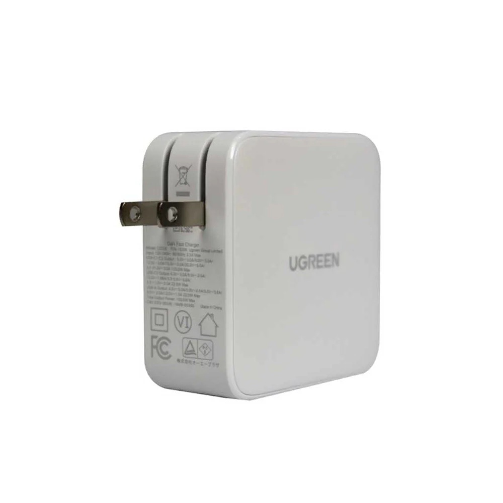 Picture of UGREEN 15336 Nexode 100W 4-Port PD GaN Fast Charger (US Plug, White) – CD226.